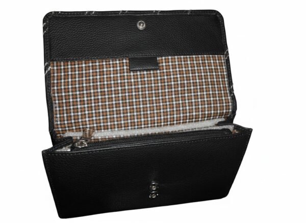 Hand-Woven Two-Tone Leather Bifold Wallet